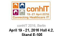 conhIT - 19-21 April 2016 Connecting Healthcare IT