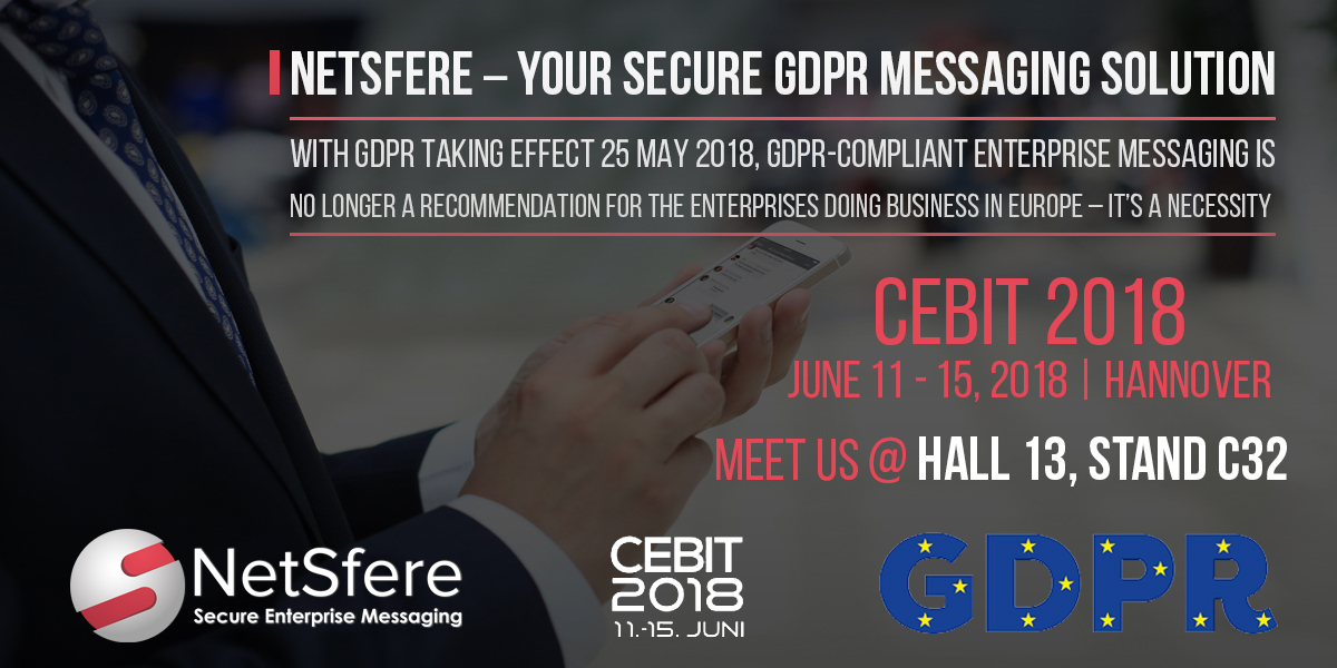 Meet us at CeBIT 2018