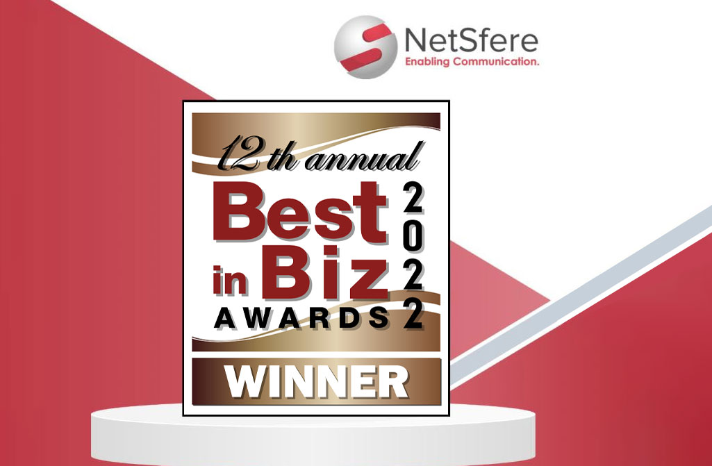NetSfere Best in Biz Awards